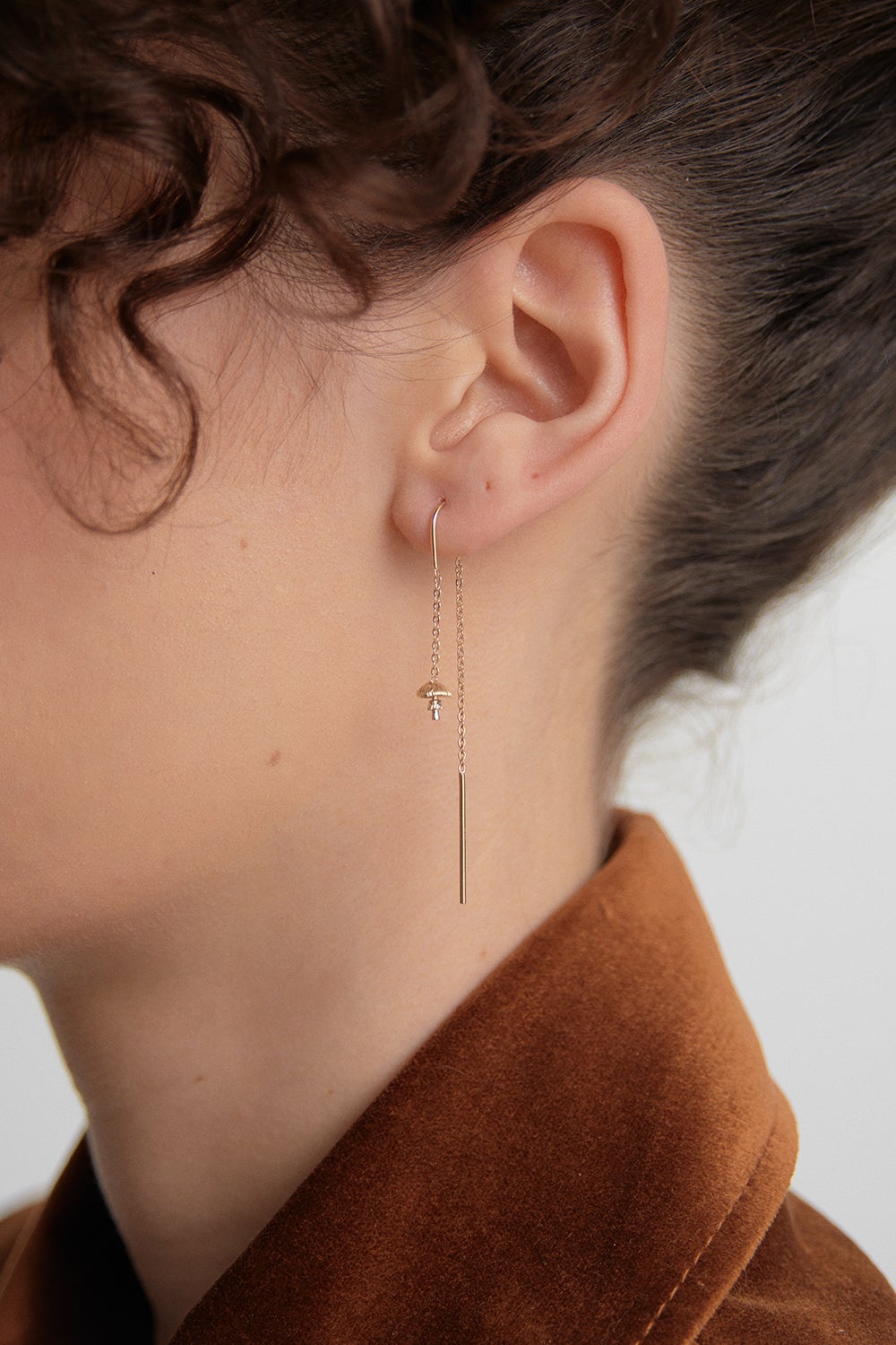 Chain Threader Earrings  Strut Jewelry