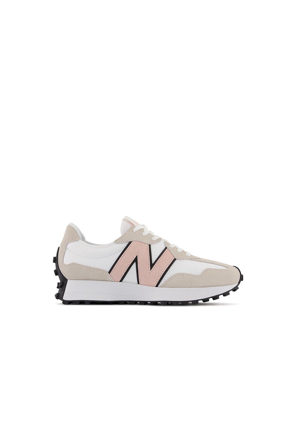 new balance 327 white and pink