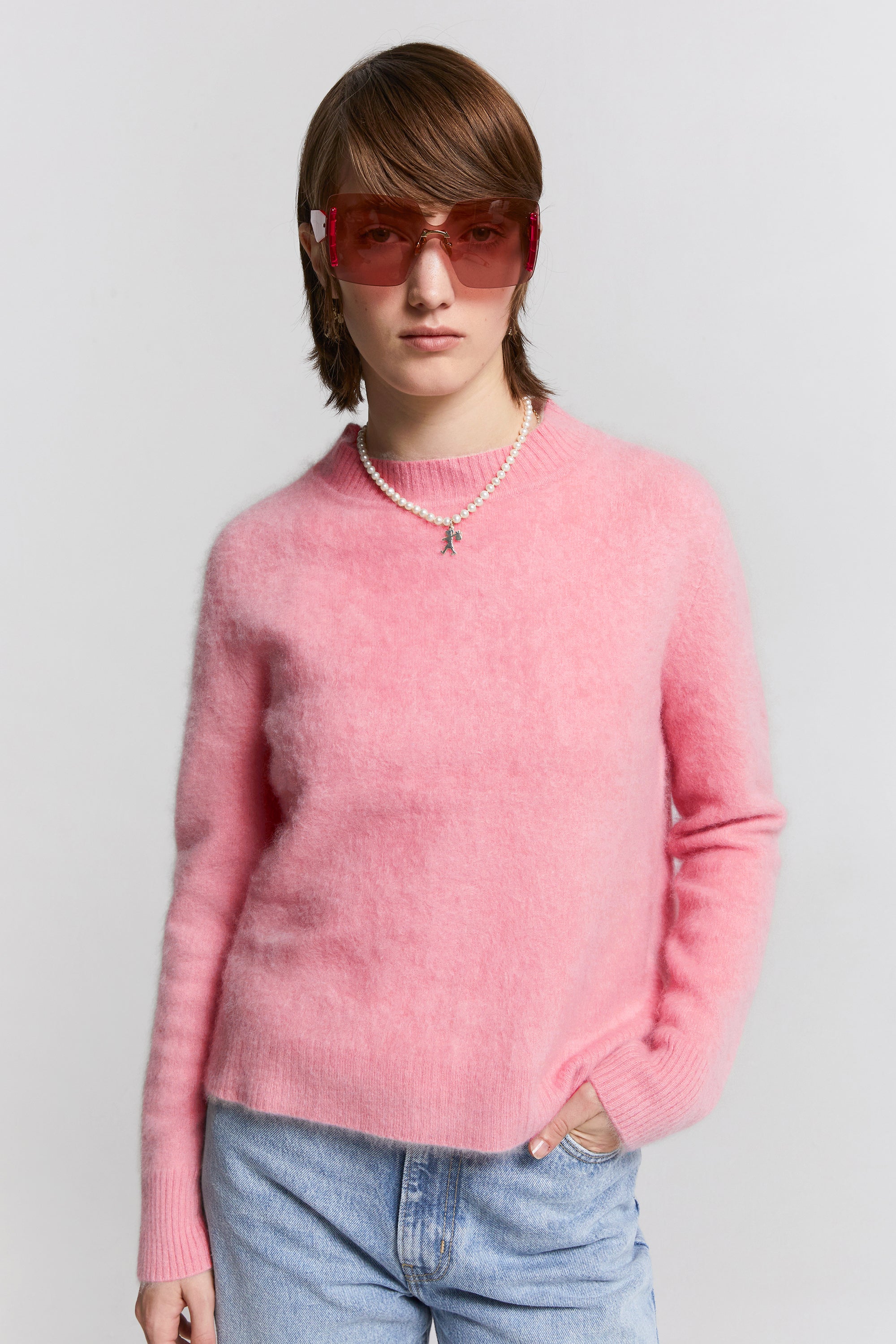 Rose on sale cashmere sweater