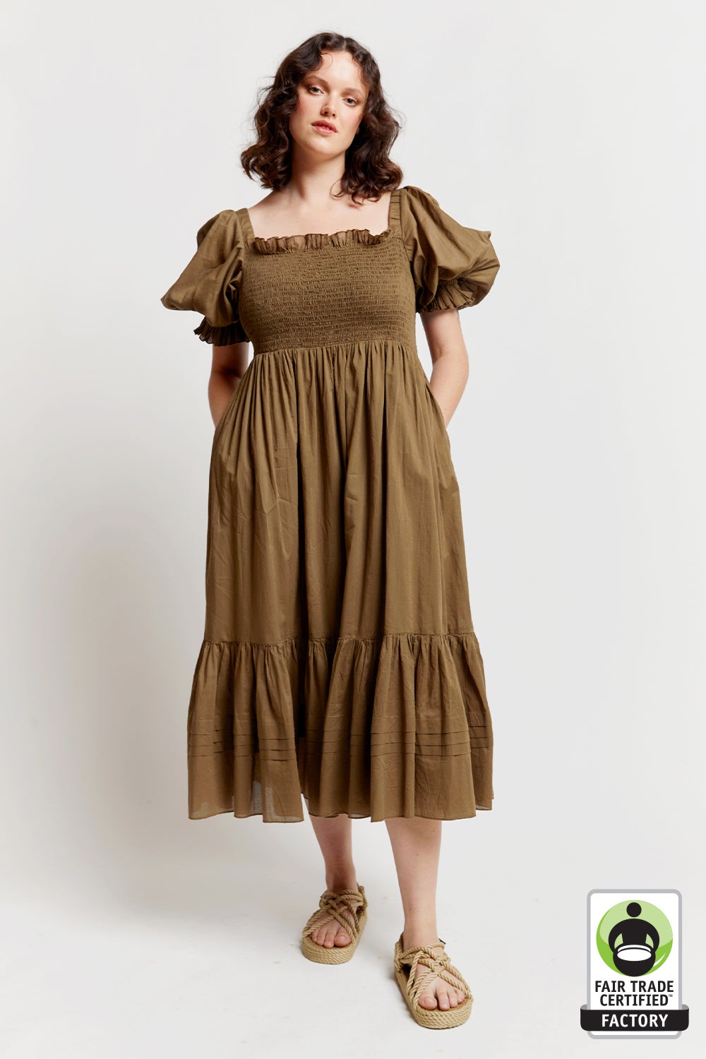 karen walker organic cotton melody dress