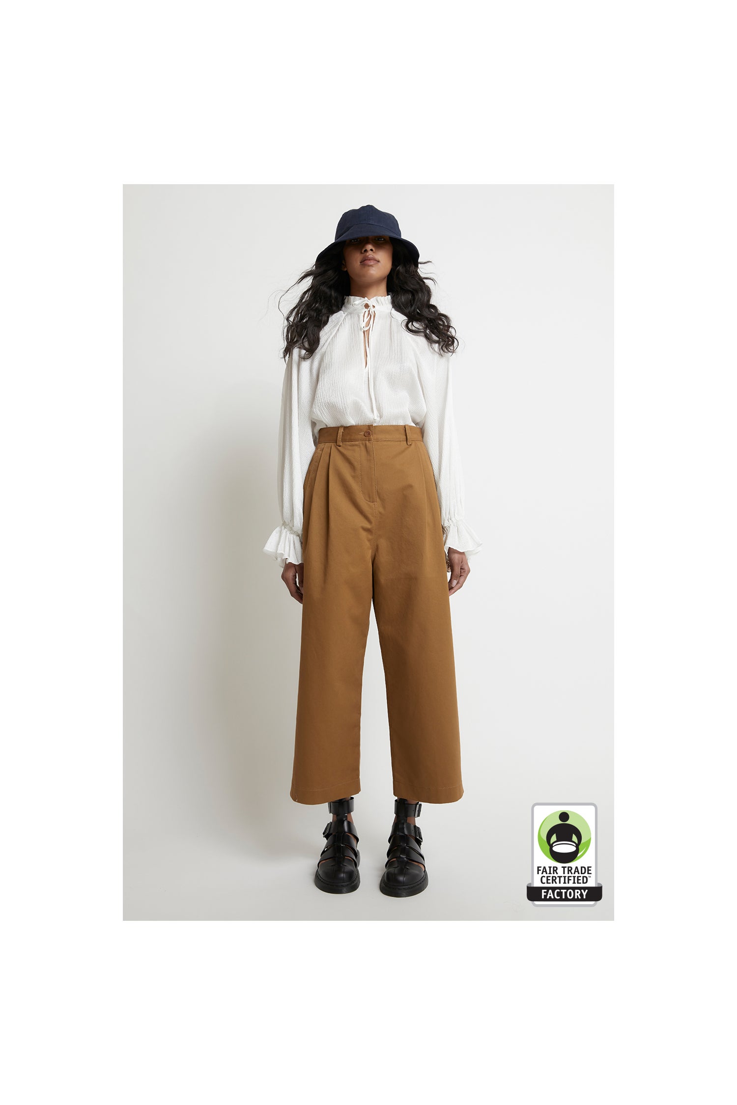 Workwear Organic Cotton Pants - Pants & Shorts | Karen Walker