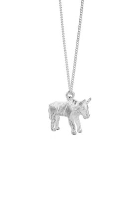 Karen Walker Garnet Plane Pendant Necklace - Sterling Silver