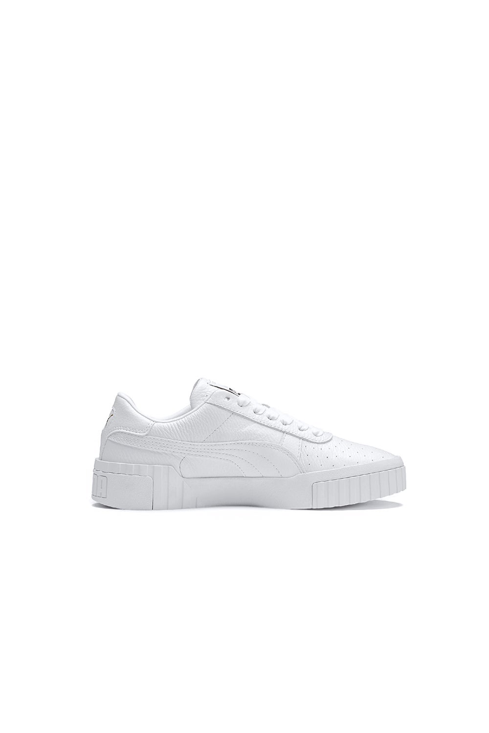 womens white puma cali trainers