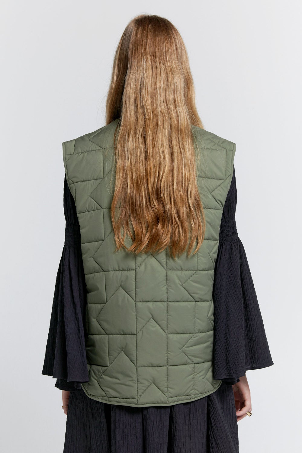 Quilted Monogram Vest