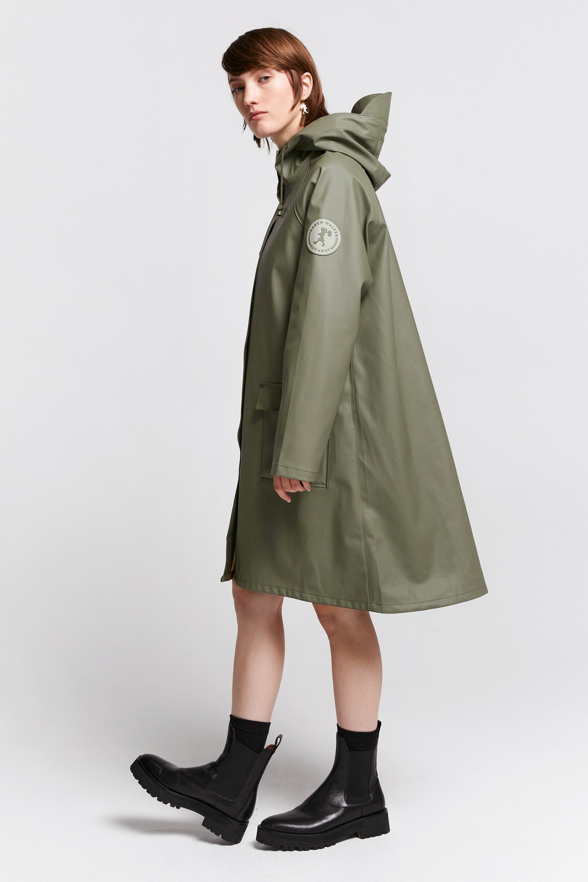 Long hotsell parka raincoat