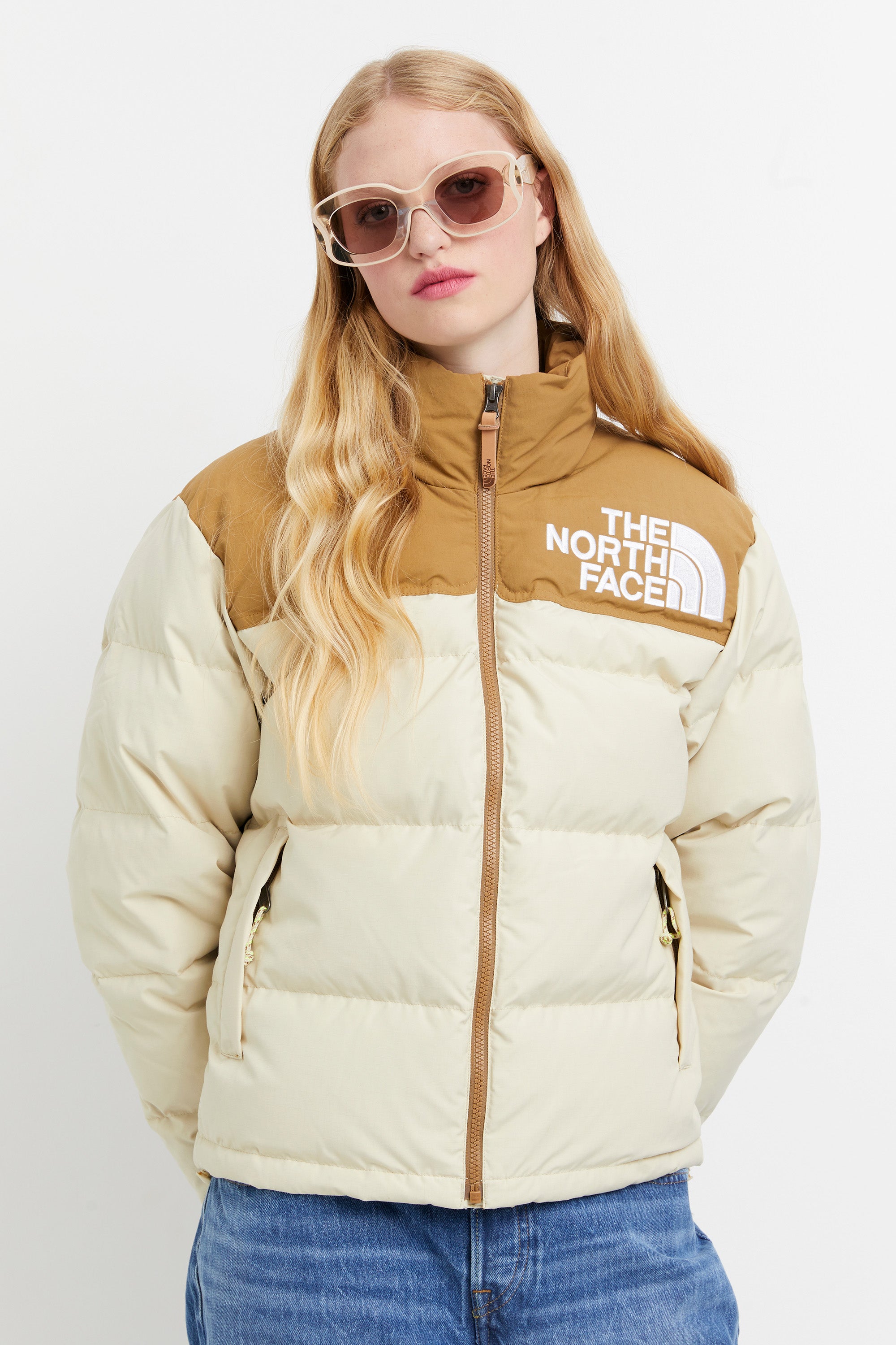 The North Face 92 Low-Fi Hi-Tek Nuptse Jacket Gravel/Utlity Brown