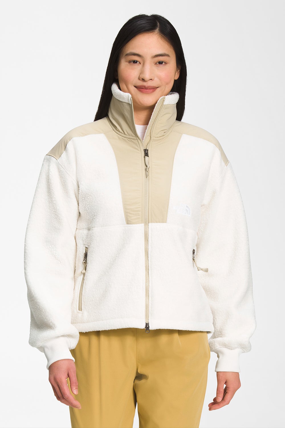 The north face sale cream jacket