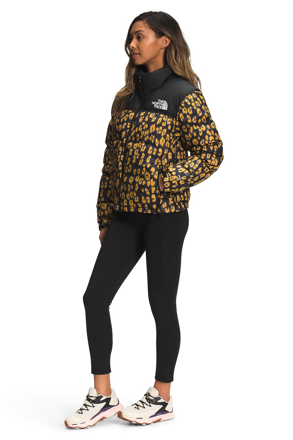 the north face animal print jacket