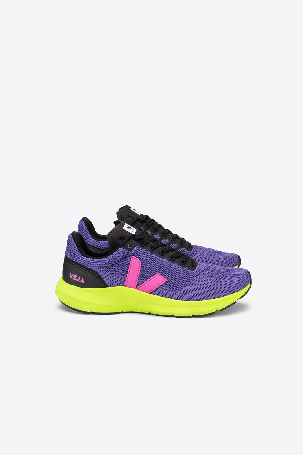 Veja Marlin Lt Purple ultraviolet jaune Fluo Karen Walker